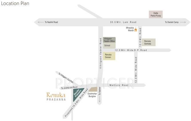  prasanna Images for Location Plan of Renuka Prasanna