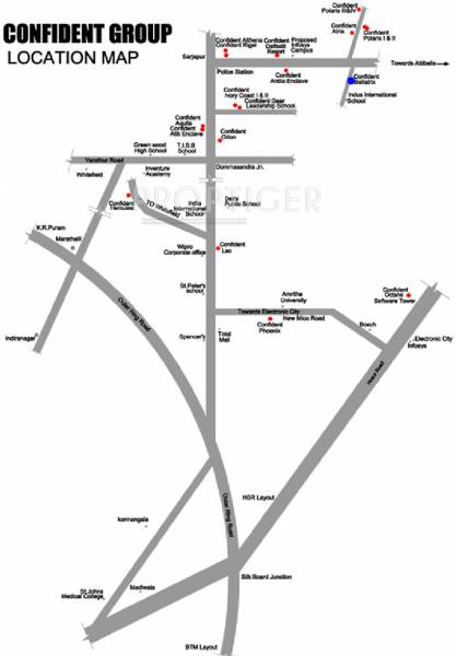 Images for Location Plan of Confident Bellatrix Phase II