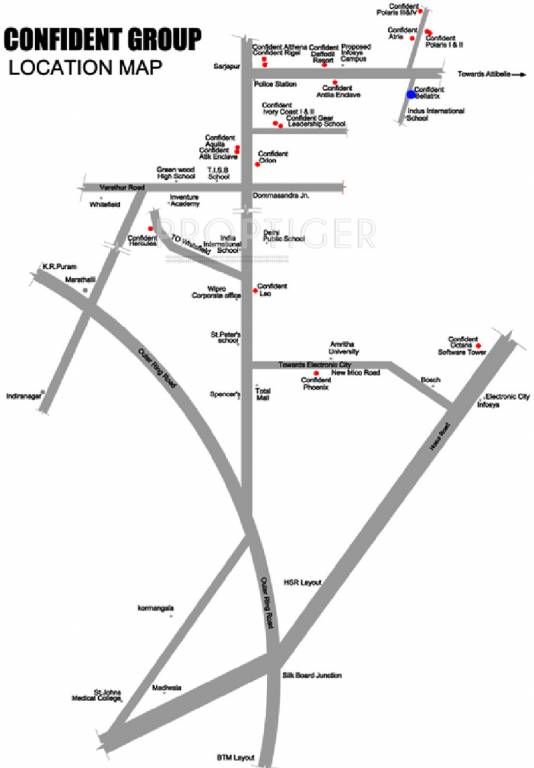 Images for Location Plan of Confident Bellatrix Phase II