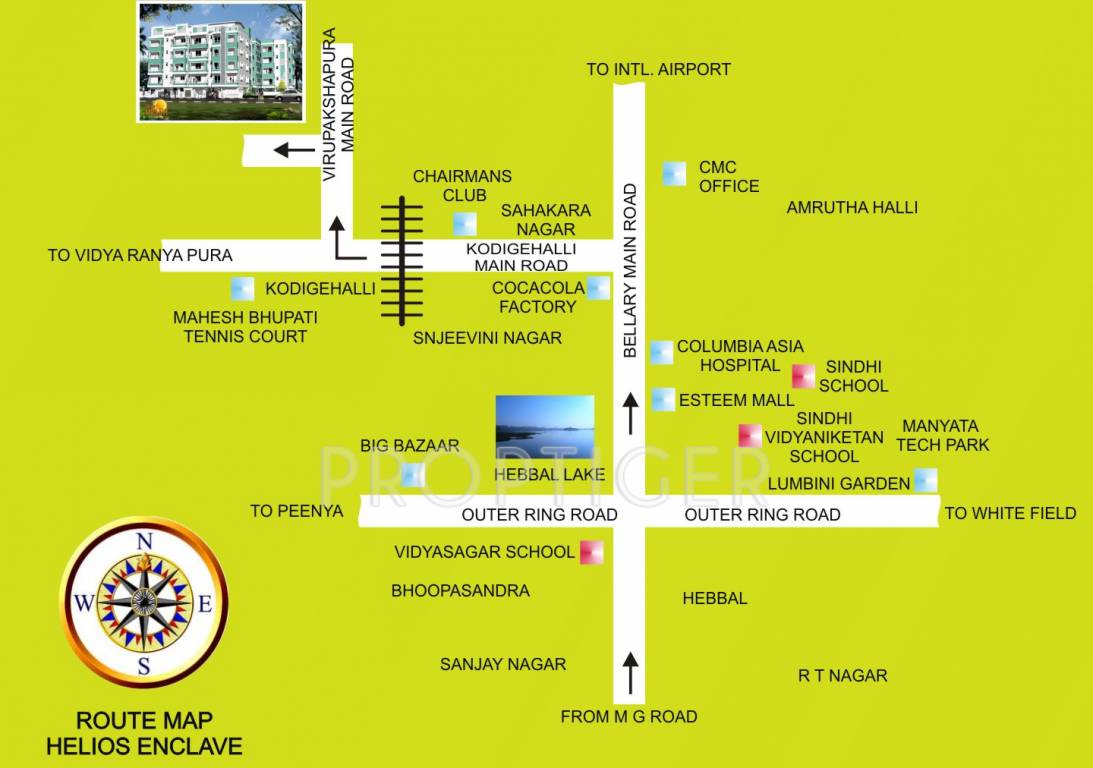 Images for Location Plan of Promax Properties Helios Enclave