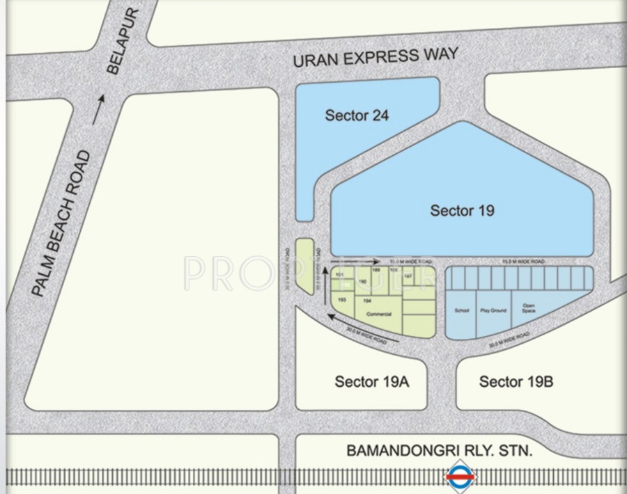 Images for Location Plan of Bathija Siddhivinayak Twins