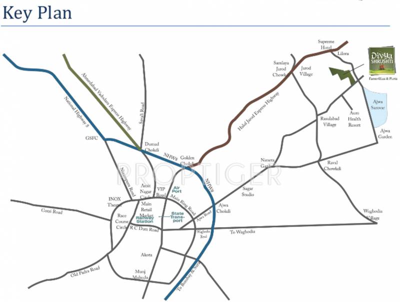 Images for Location Plan of Hari Divya Shrushti Farms