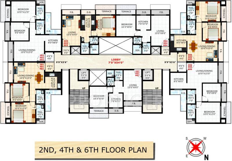 Images for Cluster Plan of Bathija Arjun Residency