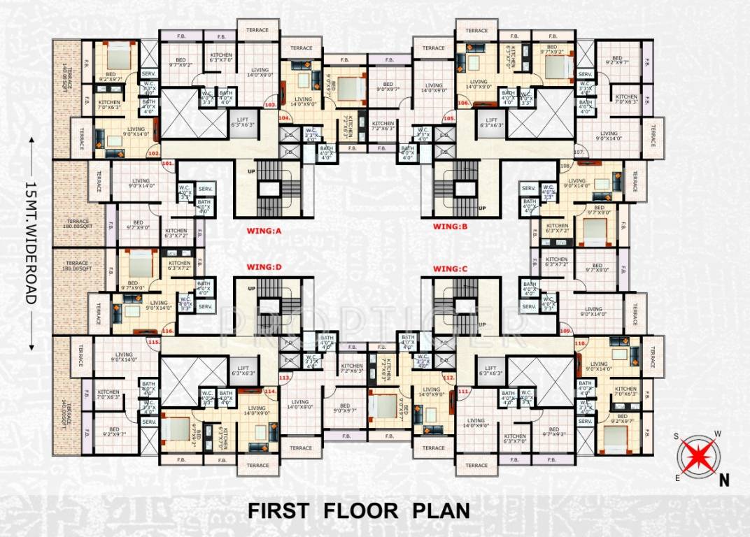 Images for Cluster Plan of Bathija Siddhivinayak Sparsh