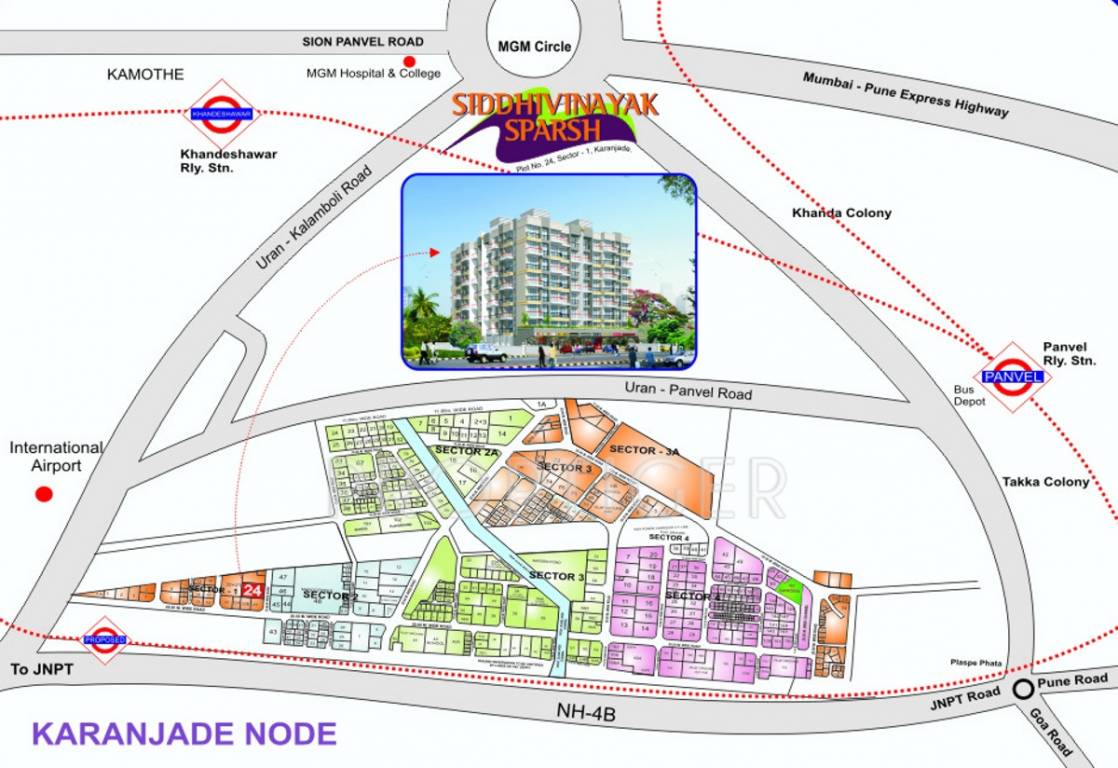 Images for Location Plan of Bathija Siddhivinayak Sparsh