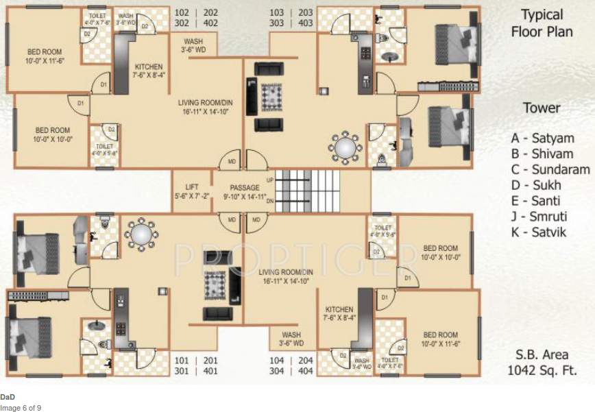 Images for Cluster Plan of Shivam Shivalay Residency