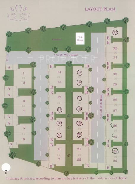 Images for Layout Plan of Krisnyog Pramukh Swami Residency