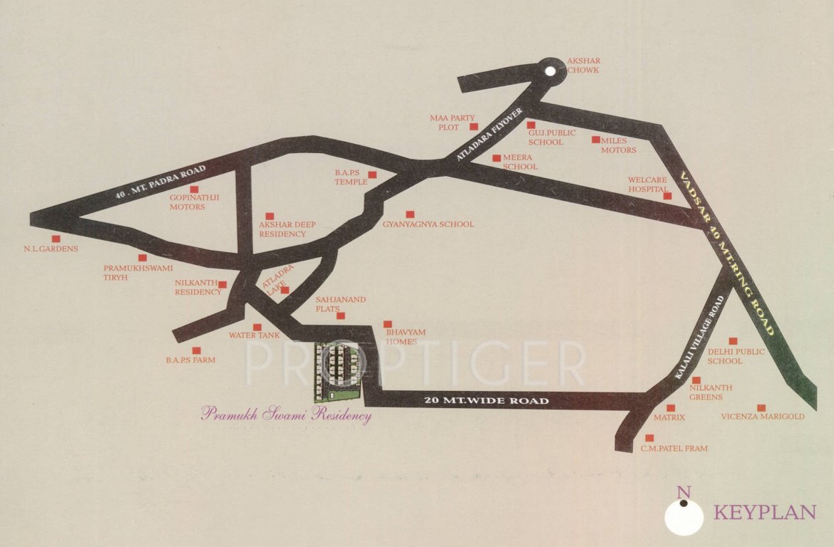 Images for Location Plan of Krisnyog Pramukh Swami Residency