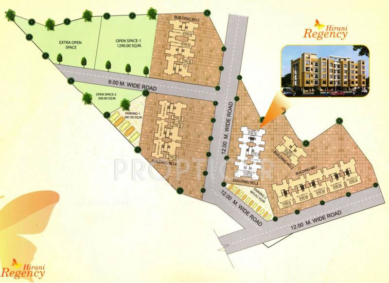 Images for Site Plan of Hirani Hirani Regency