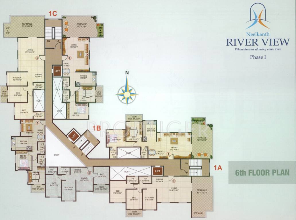 Images for Cluster Plan of Neelkanth River View