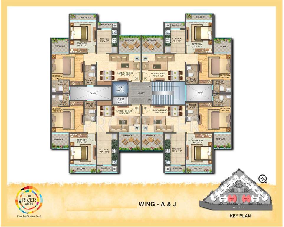 Images for Cluster Plan of Salasar The Riverview
