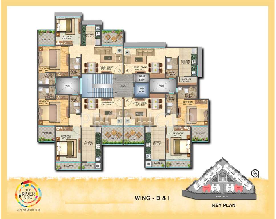 Images for Cluster Plan of Salasar The Riverview