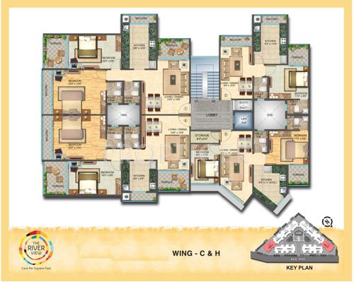 Images for Cluster Plan of Salasar The Riverview