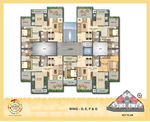 Images for Cluster Plan of Salasar The Riverview