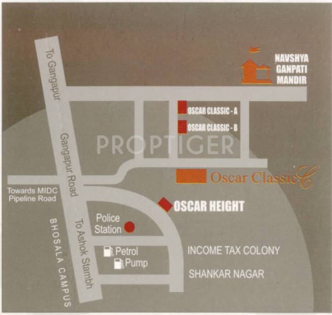 Images for Location Plan of Sheth Oscar Classic G