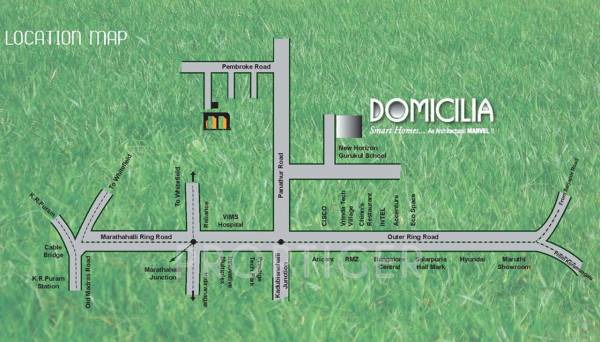 Images for Location Plan of Marvel Infrabuild Domicilia