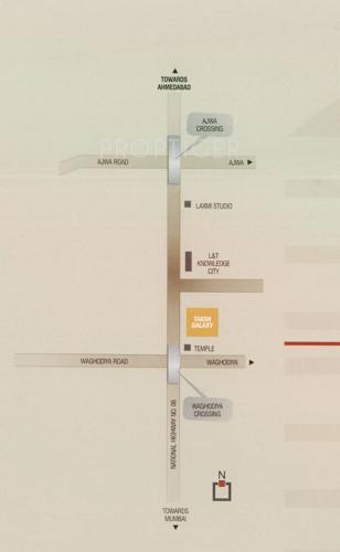  galaxy Images for Location Plan of Taksh Galaxy