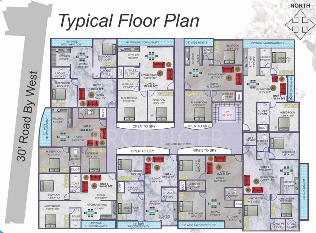 akshaya residency Images for Cluster Plan of BSR Constructions Akshaya Residency