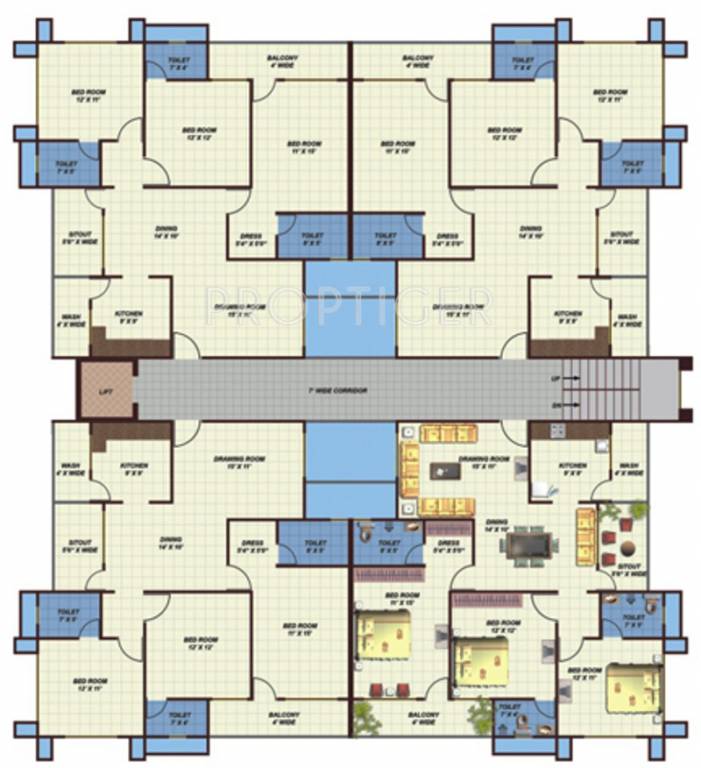Images for Cluster Plan of CI CI Heights