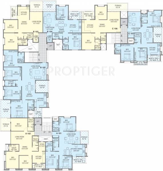 Images for Cluster Plan of Ravindra Shree Ravi Enclave