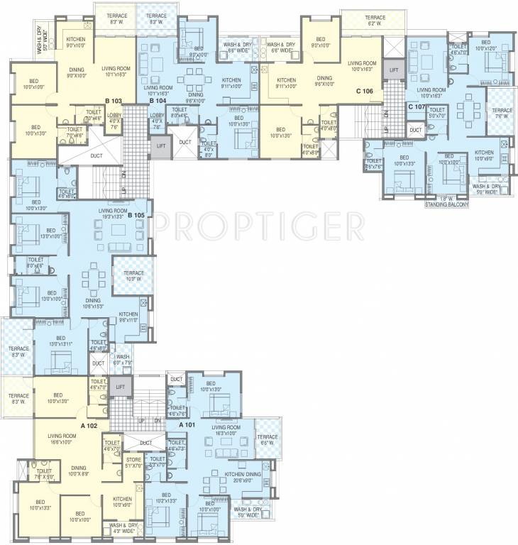 Images for Cluster Plan of Ravindra Shree Ravi Enclave