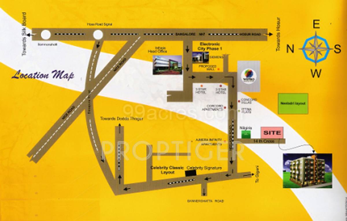 Images for Location Plan of Lakshmi Lakshmi Nilayam