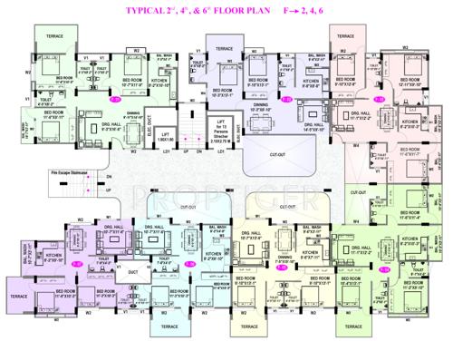 Images for Cluster Plan of Gold Govind Apartment