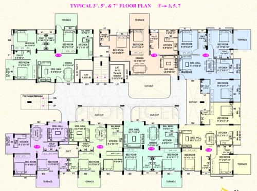 Images for Cluster Plan of Gold Govind Apartment