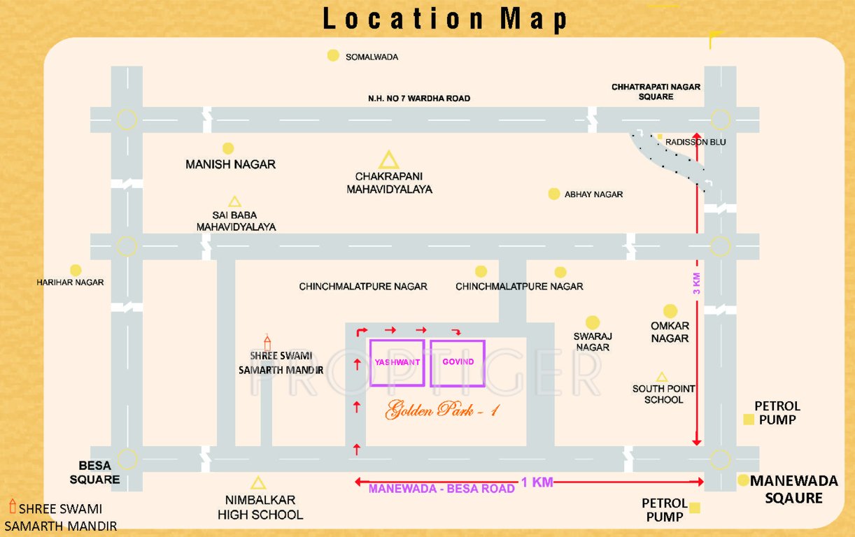 Images for Location Plan of Gold Govind Apartment