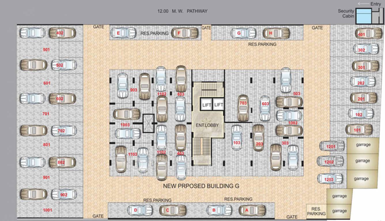 Images for Cluster Plan of Rushiraj Harmony