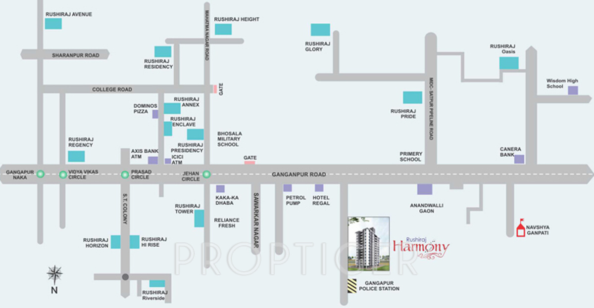 Images for Location Plan of Rushiraj Harmony