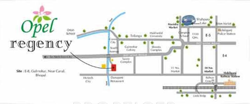 rsr-housing-and-construction-pvt-ltd opel-regency Location Plan