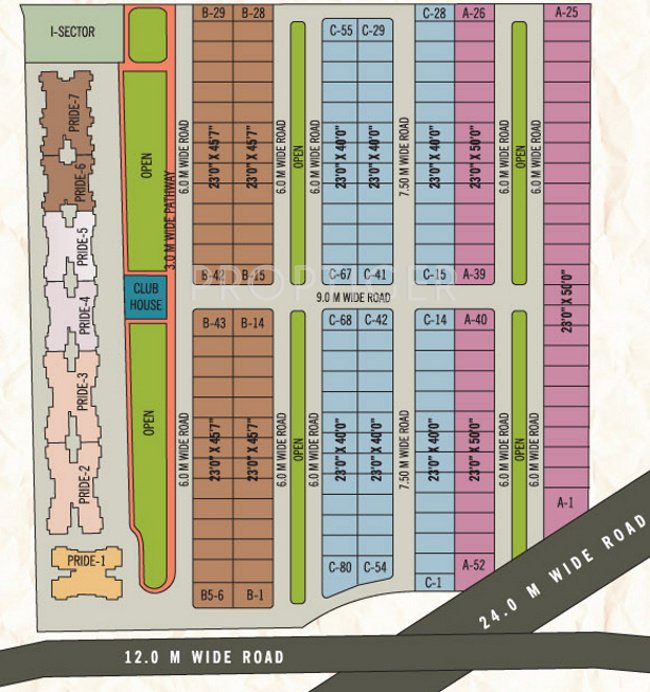 Images for Master Plan of Sterling Pride City Villa