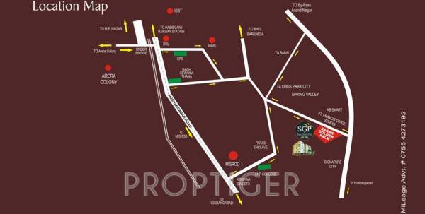 Images for Location Plan of Agrawal Sagar Golden Palm