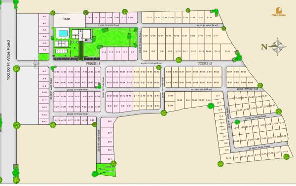 Images for Layout Plan of Prasanna Kamlanjali Gateway