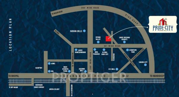 Images for Location Plan of Sterling Pride City Apartment