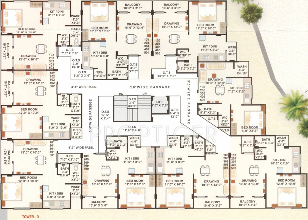 Images for Cluster Plan of Shiv Spandan Enterprise Heights