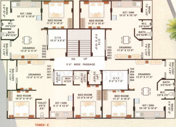 Images for Cluster Plan of Shiv Spandan Enterprise Heights Images for Cluster Plan of Shiv Spandan Enterprise Heights
