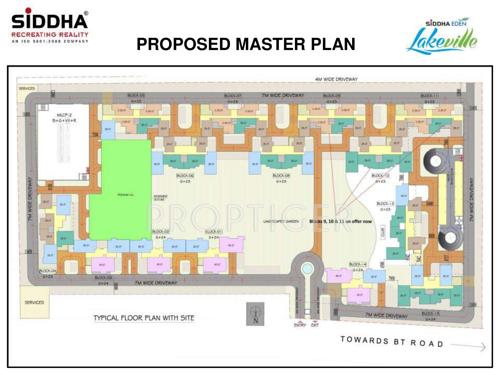  eden-lakeville Images for Master Plan of Siddha Eden Lakeville