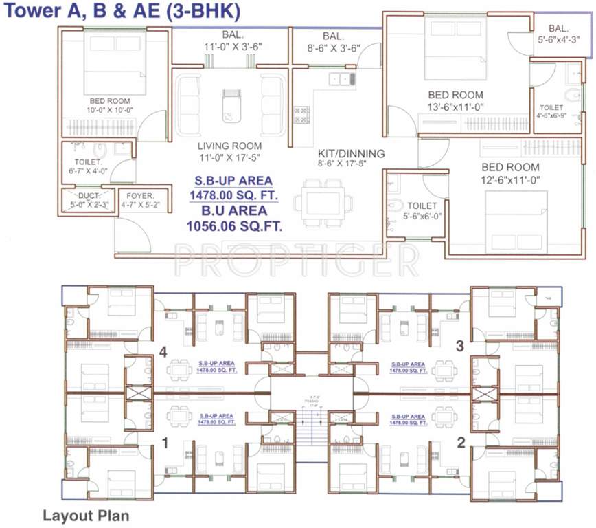 Images for Cluster Plan of Wallman Sukhdham Residency