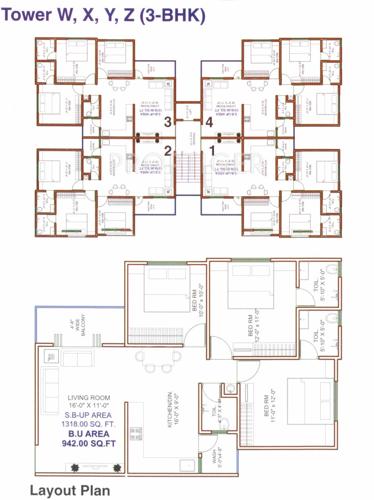 Images for Cluster Plan of Wallman Sukhdham Residency Images for Cluster Plan of Wallman Sukhdham Residency
