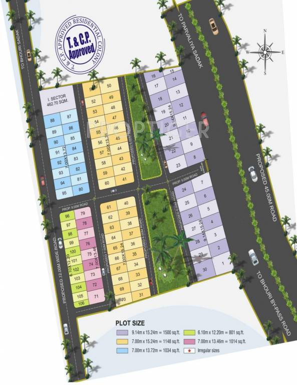 scholars paradise Layout Plan