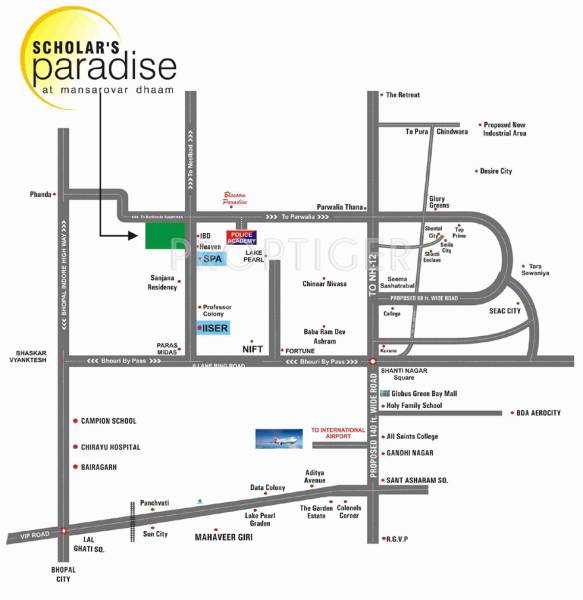 Location Plan scholars-paradise Location Plan