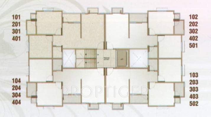 Images for Cluster Plan of Siddhi Siddhivinayak Residency