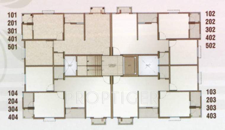 Images for Cluster Plan of Siddhi Siddhivinayak Residency