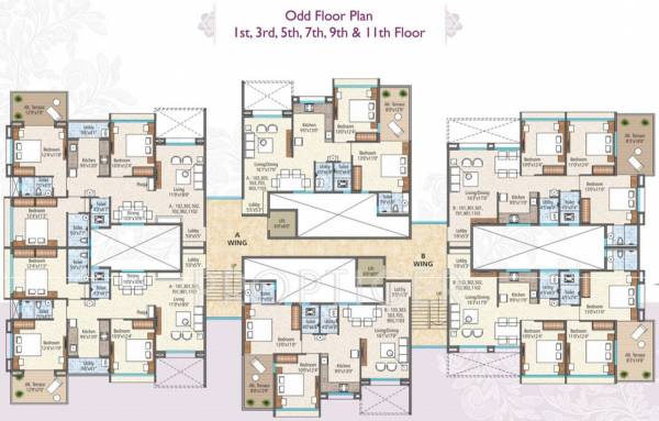 Images for Cluster Plan of Ravi Amodini Apartment