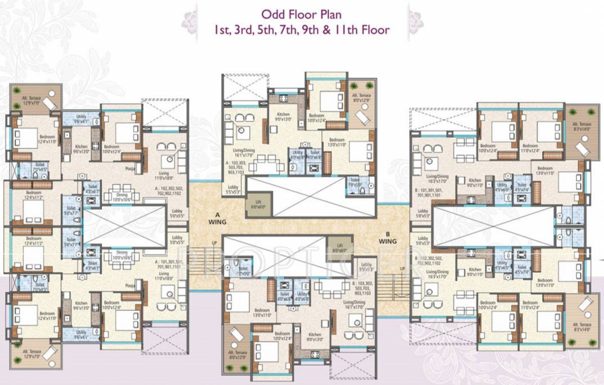 Images for Cluster Plan of Ravi Amodini Apartment