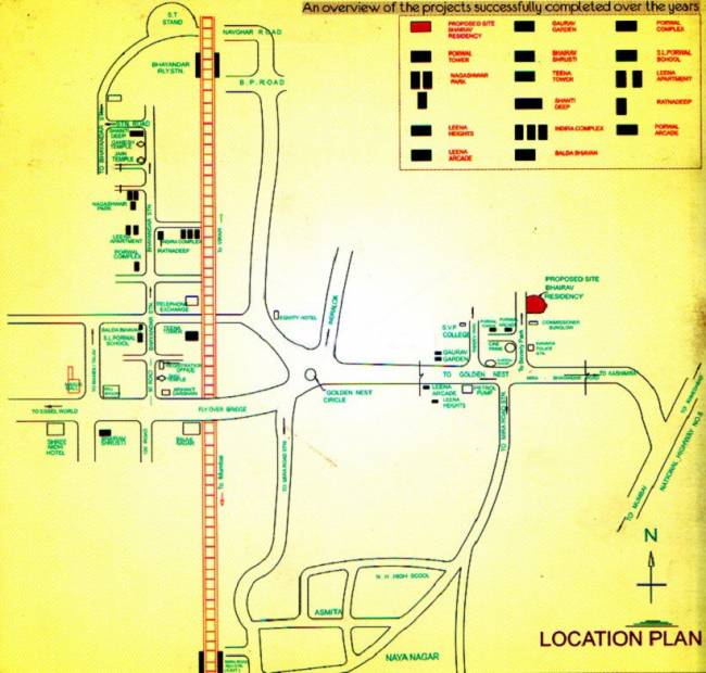 Images for Location Plan of Leena Bhairav Residency