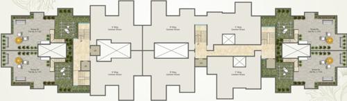  antariksha-apartment Antariksha Apartment Cluster Plan
