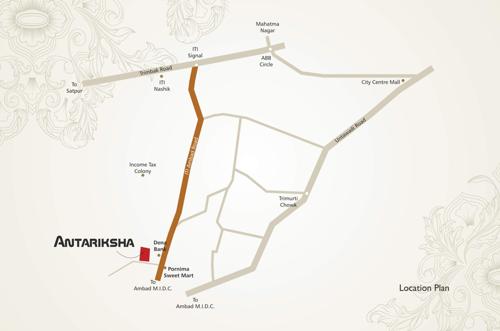  antariksha-apartment Location Plan